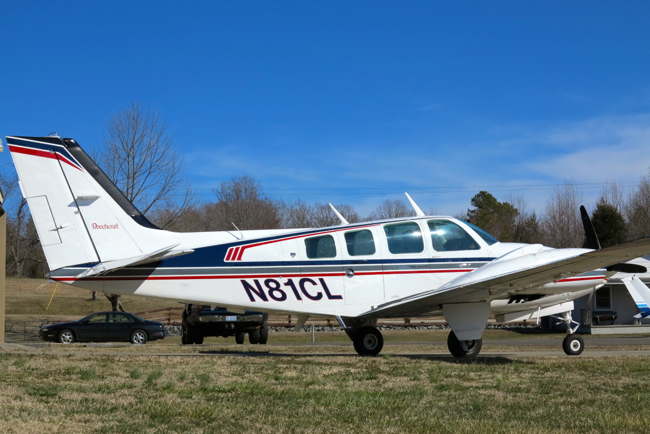 1981 N81CL Beechcraft B58 AircraftMerchants